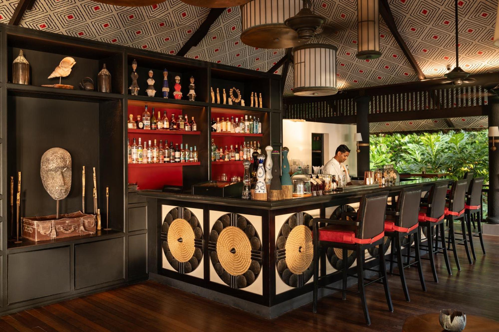 ホテル コンスタンス レムリア グラン・アンス エクステリア 写真 The bar at the resort